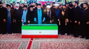 وداع تاریخی مردم ایران با رهبر مجاهد شهید