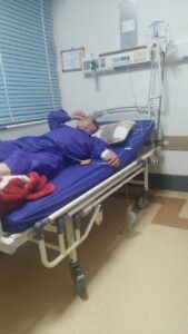 بستری شدن ناصر حکیمی، خبرنگار پیشکسوت عرصه خبر هندیجان