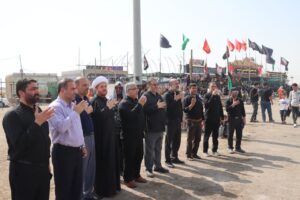 همایش پیاده‌ روی اربعین حسینی(ع) با حضور پرشور مردم در شهرستان شادگان