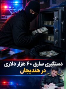 دستگیری سارق ۶۰ هزار دلاری در هندیجان