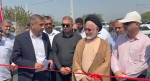 افتتاح و بررسی تعدادی از پروژه‌های آسفالت معابر روستایی شوشتر و گتوند با حضور مدیرکل بنیاد مسکن خوزستان
